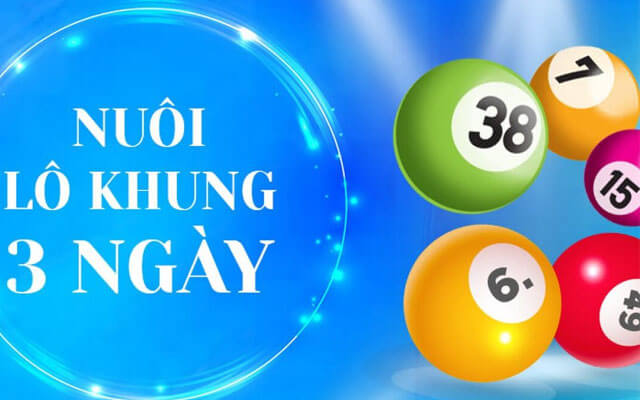 3 ngày vào tiền chuẩn nuôi lô khung